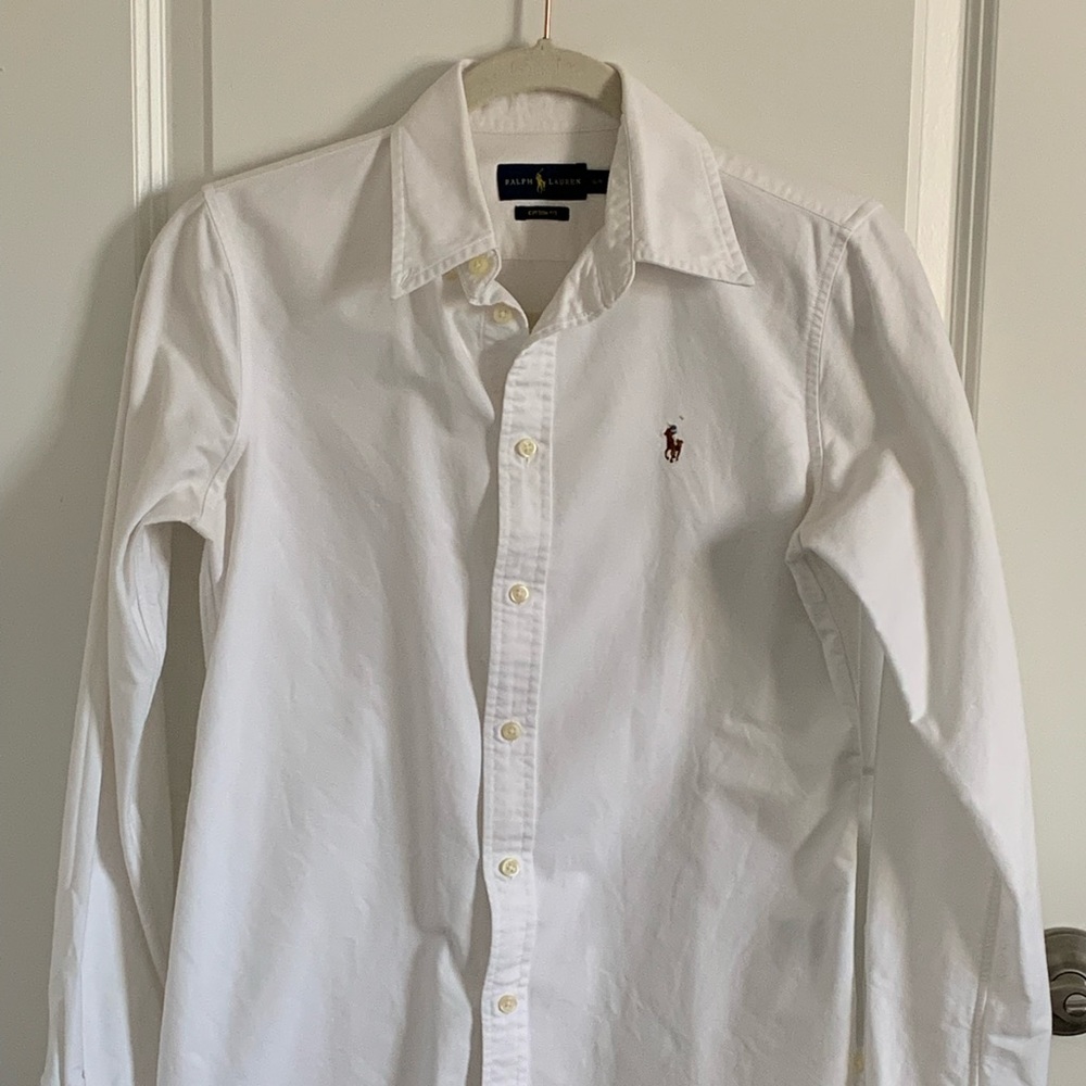 Ralph Lauren White Oxford Shirt